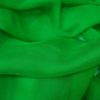 Verde -- Voal creponat (Muselina) din matase naturala-1214