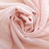 Voal creponat Muselina din matase naturala Light Peach Rose