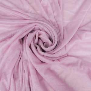 Tulle roz pudra din matase naturala cu pelicula