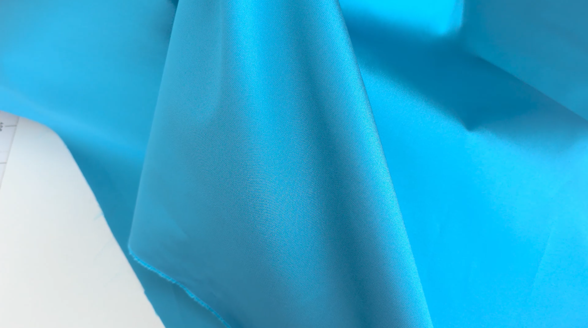 mikado turquoise intens matase naturala la metru