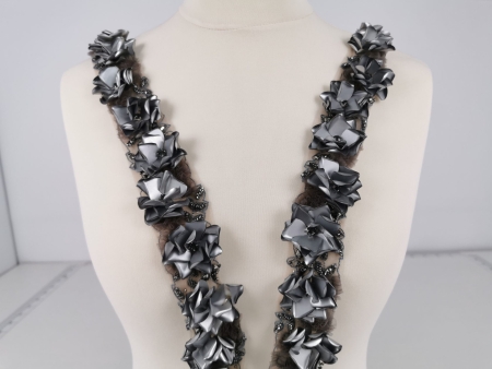 Silver mood banda decorativa lucrata manual