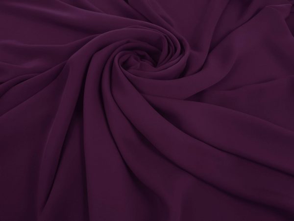 Dark purple crep cu elastan