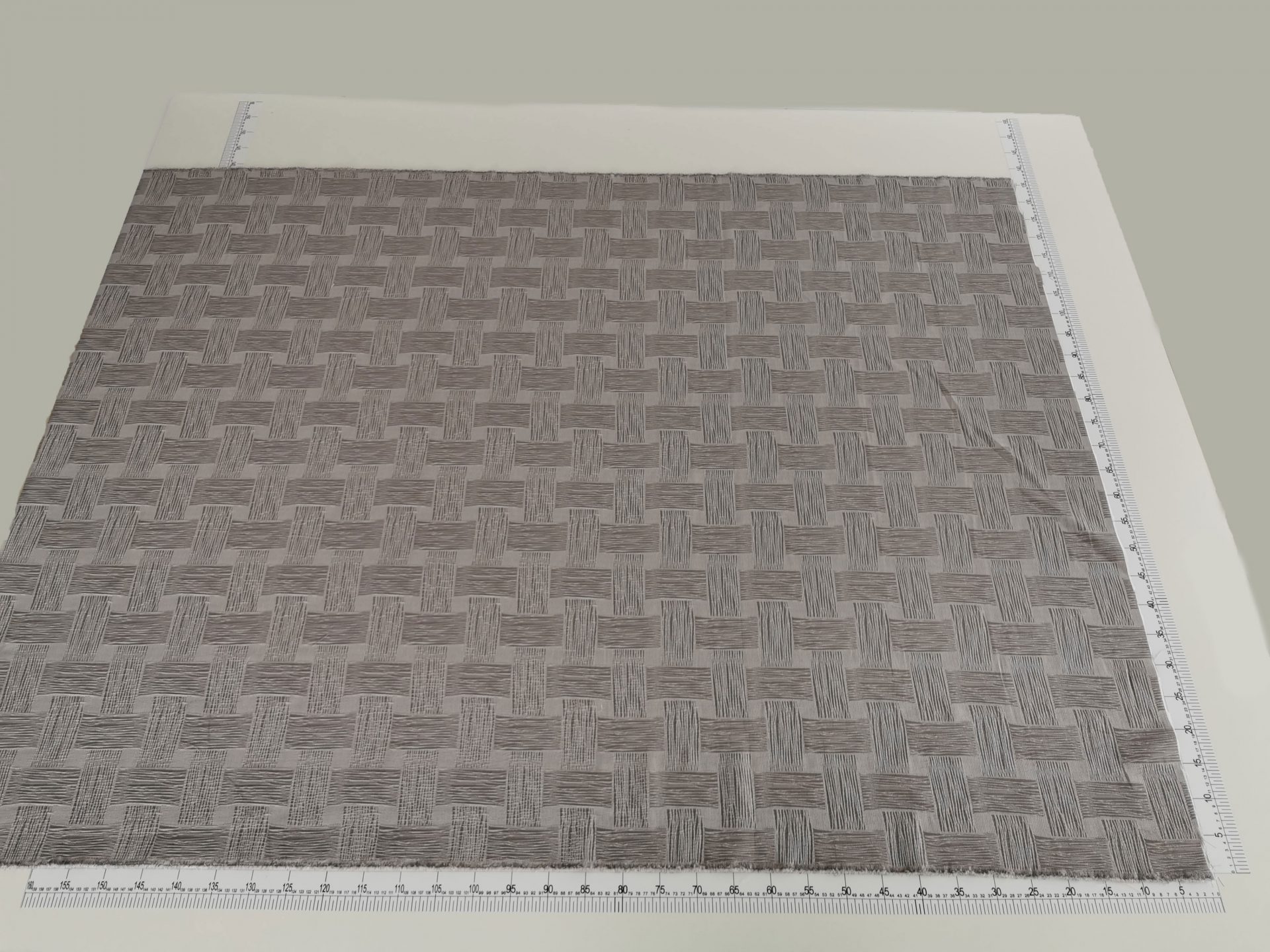 Brocard argintiu texturat cu fir metalizat - imagine 7