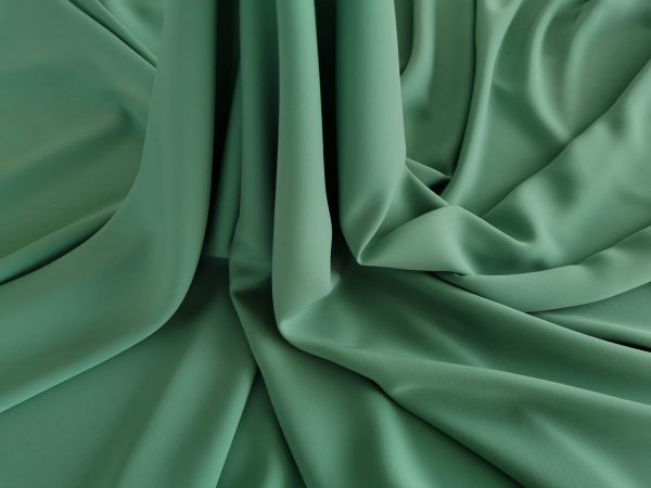Pastel emerald crep cu elastan