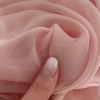 Voal chiffon nude roze