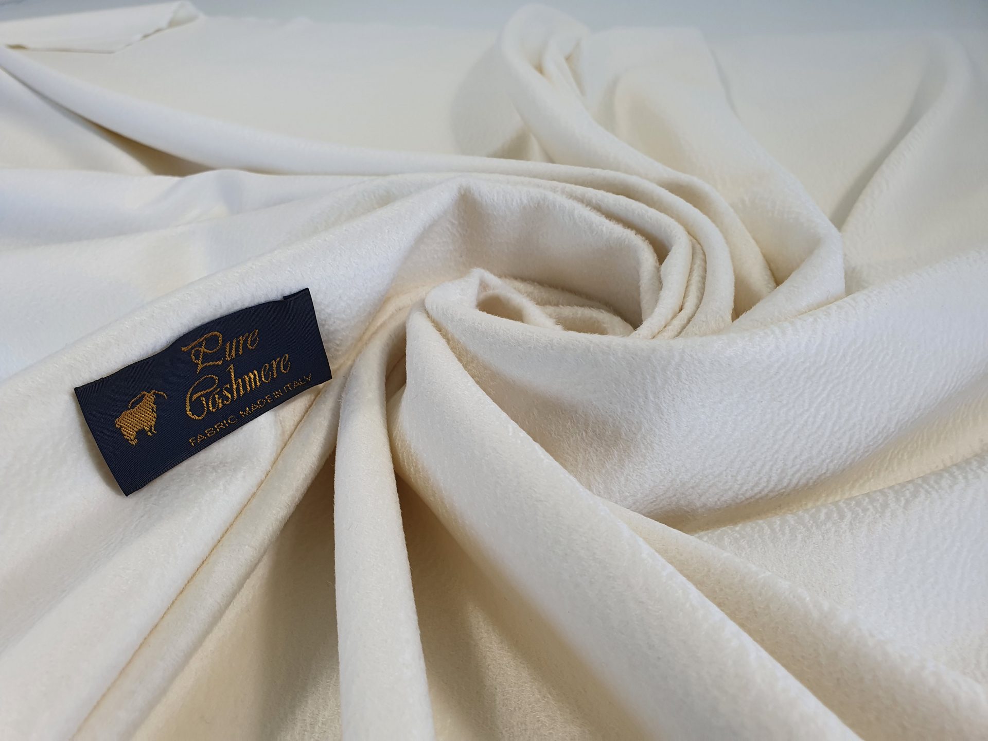 spell Ringback Blur Stofa casmir 100% ivory -material textil la metru - Evelin Textile