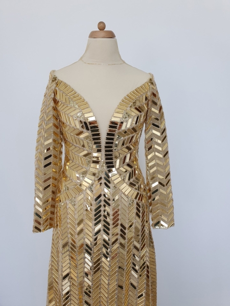 Gold Isis Dress