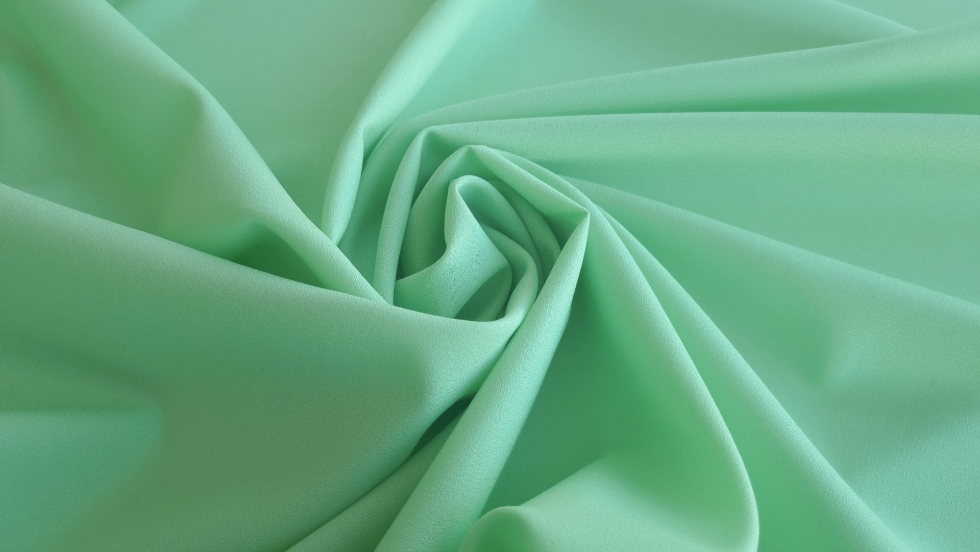 Crep light green din lana Tollegno - imagine 2