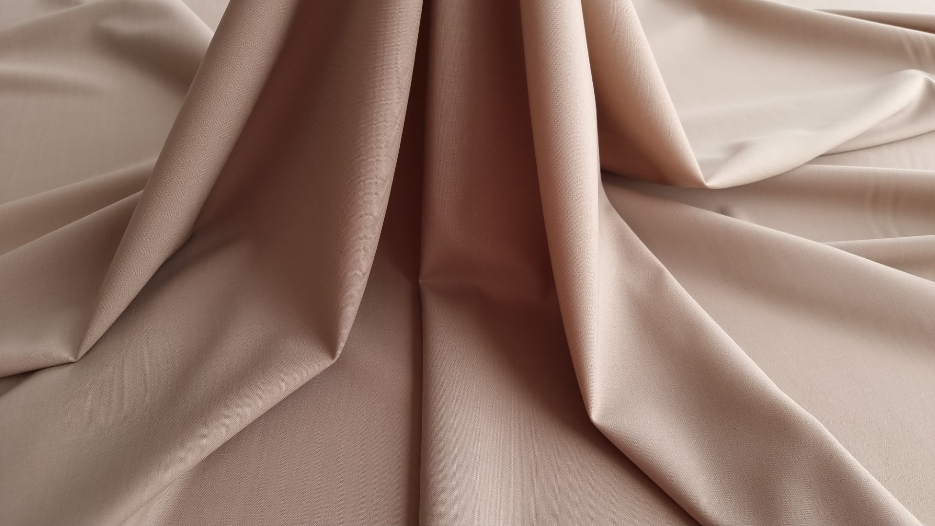 Stofa cafe au lait din lana si elastan Tollegno - imagine 2