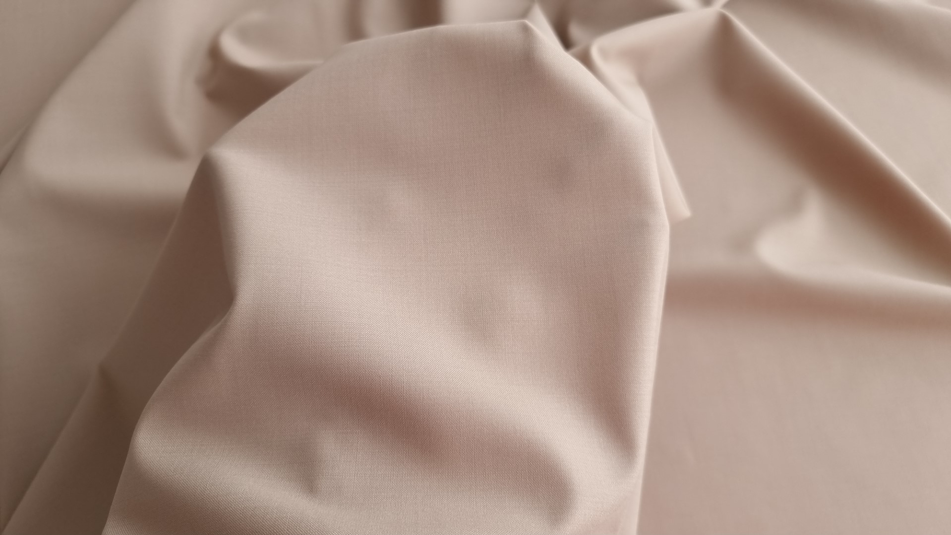 Stofa cafe au lait din lana si elastan Tollegno - imagine 3