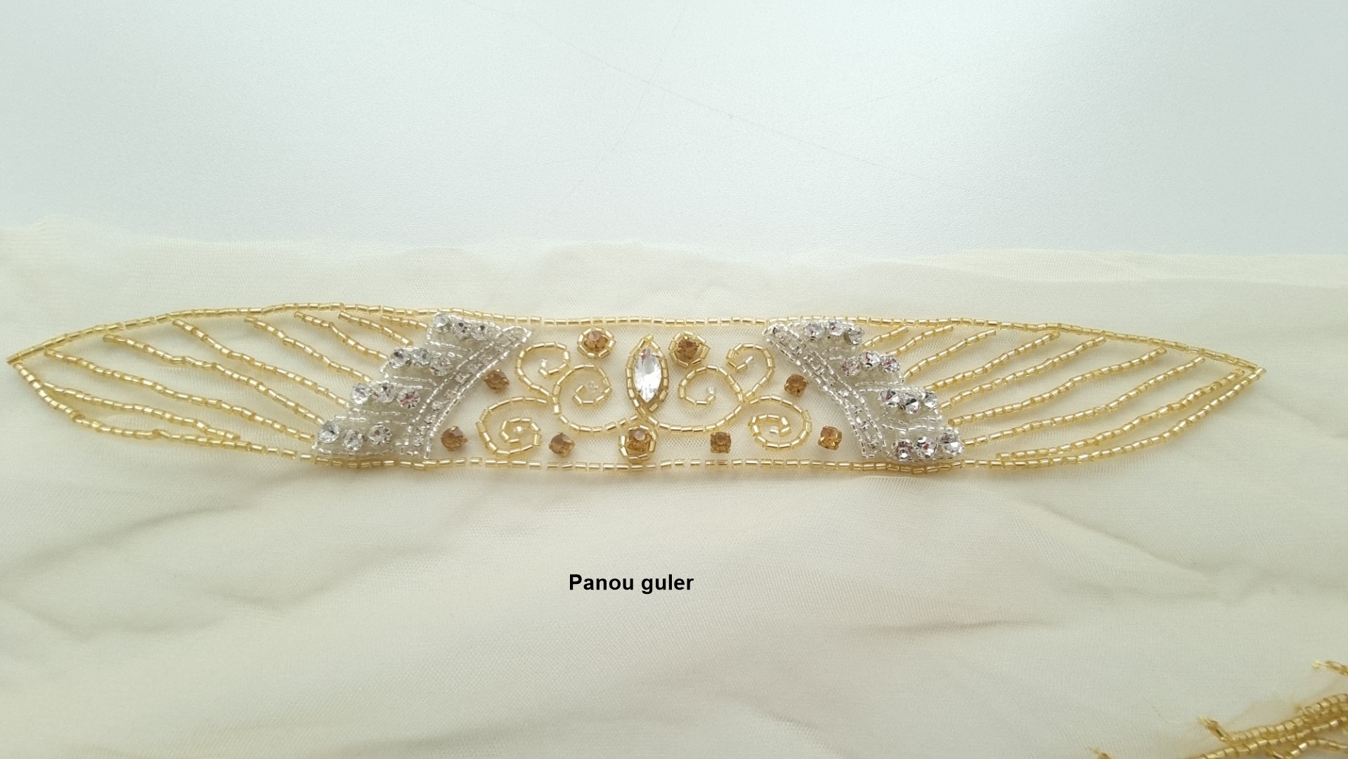 Rochie scurta realizata manual cu franjuri - panouri - imagine 6