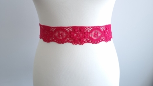 Banda decorativa Rouge Fraise