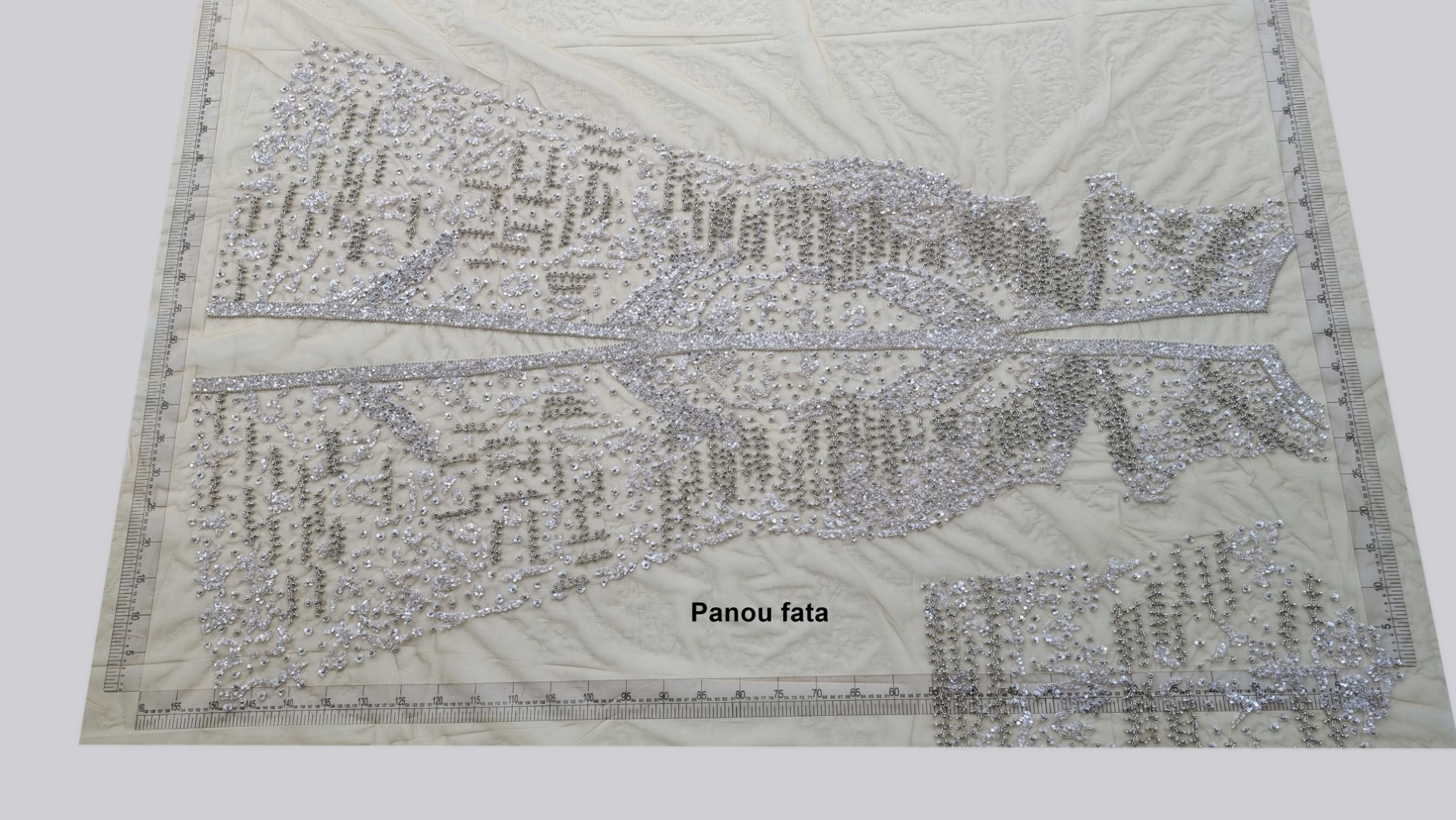 Rochie lunga accesorizata manual - panouri - imagine 10