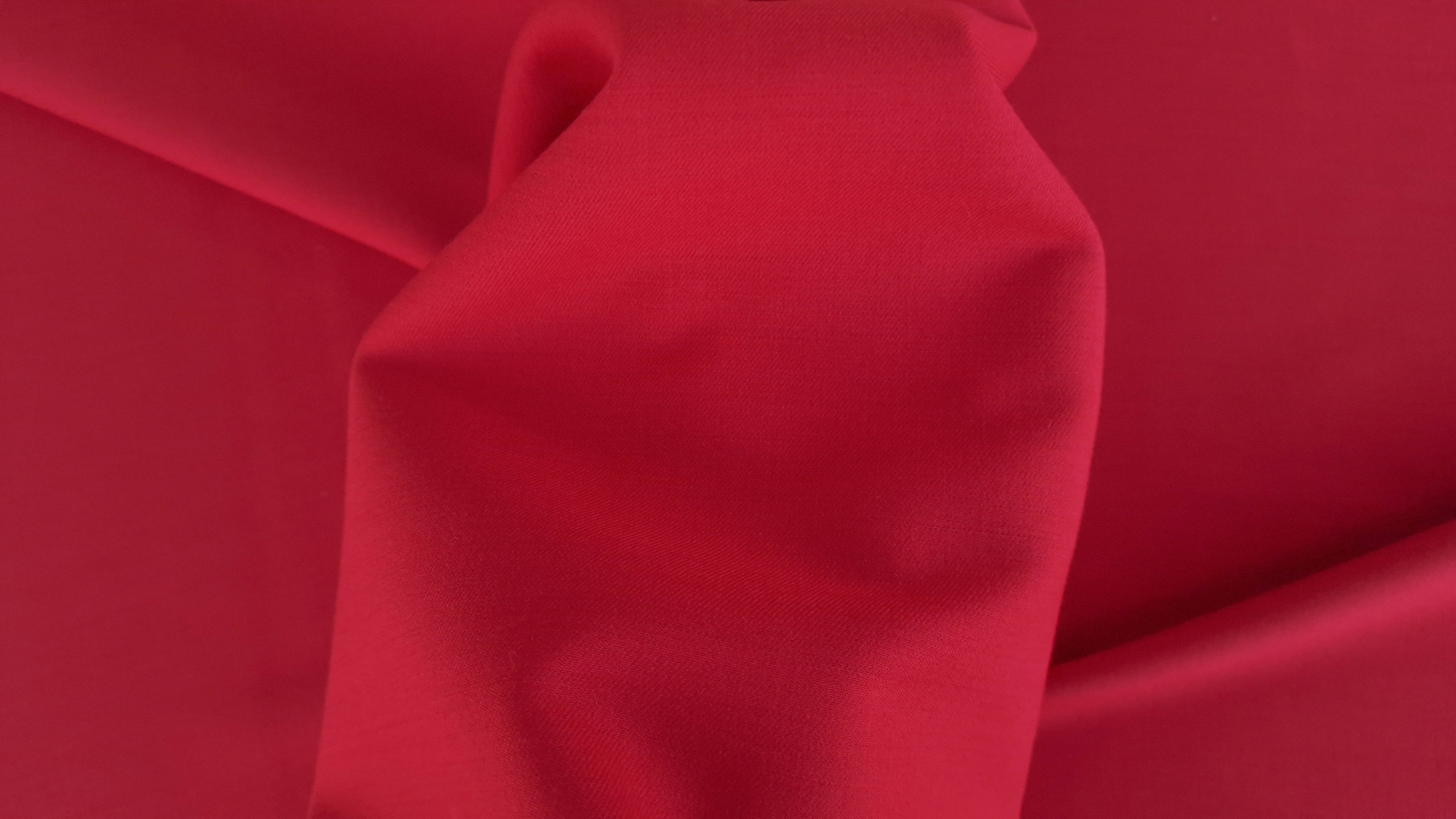 Stofita rosie din lana si elastan - imagine 3