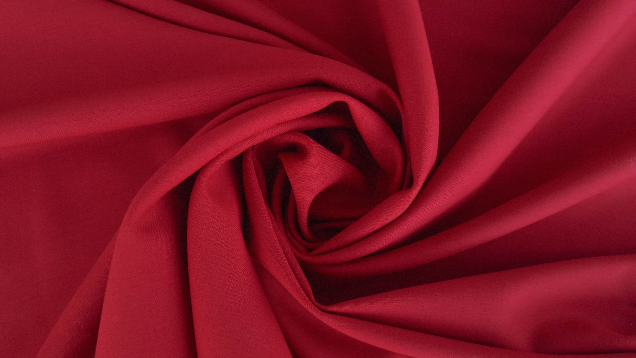 Stofita rosie din lana si elastan - imagine 5