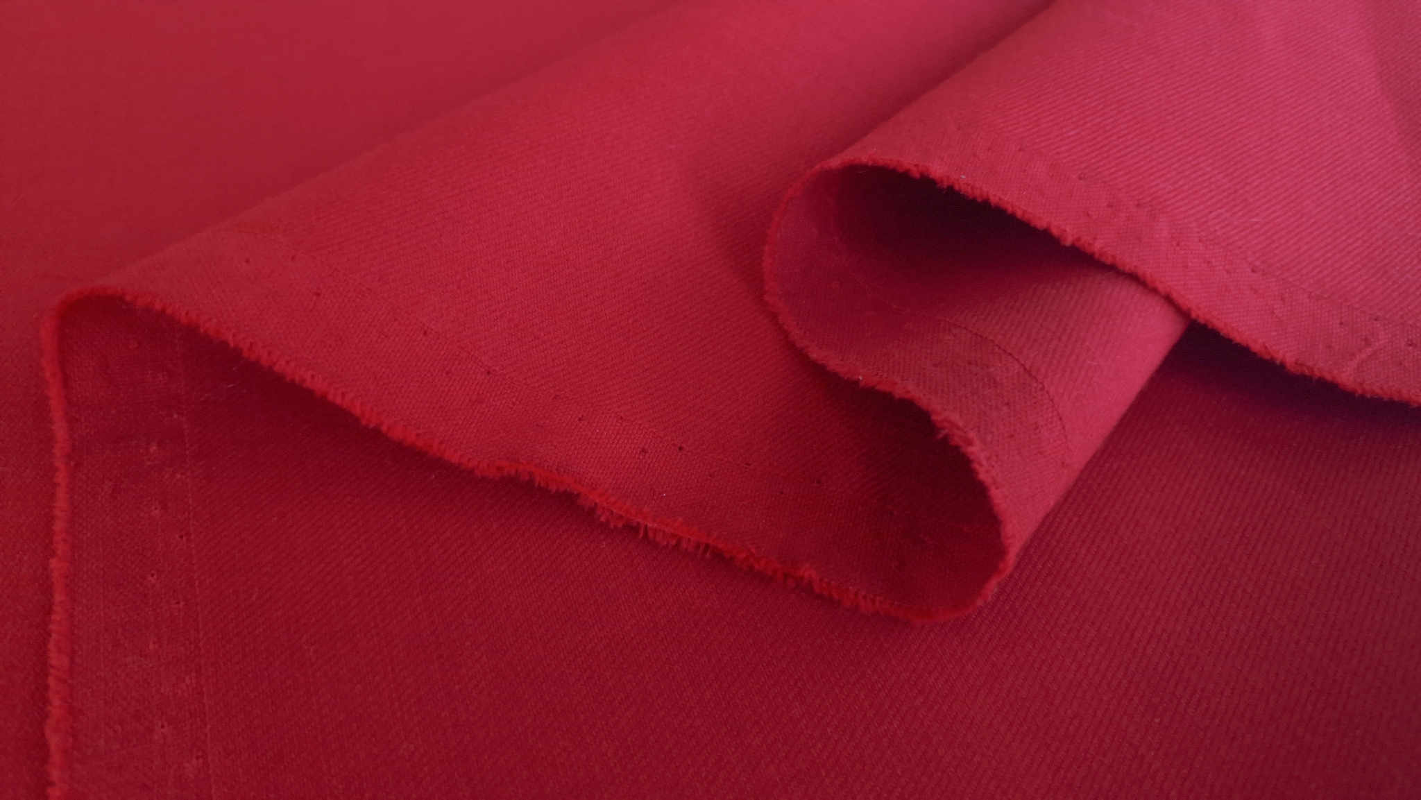 Stofita rosie din lana si elastan - imagine 4