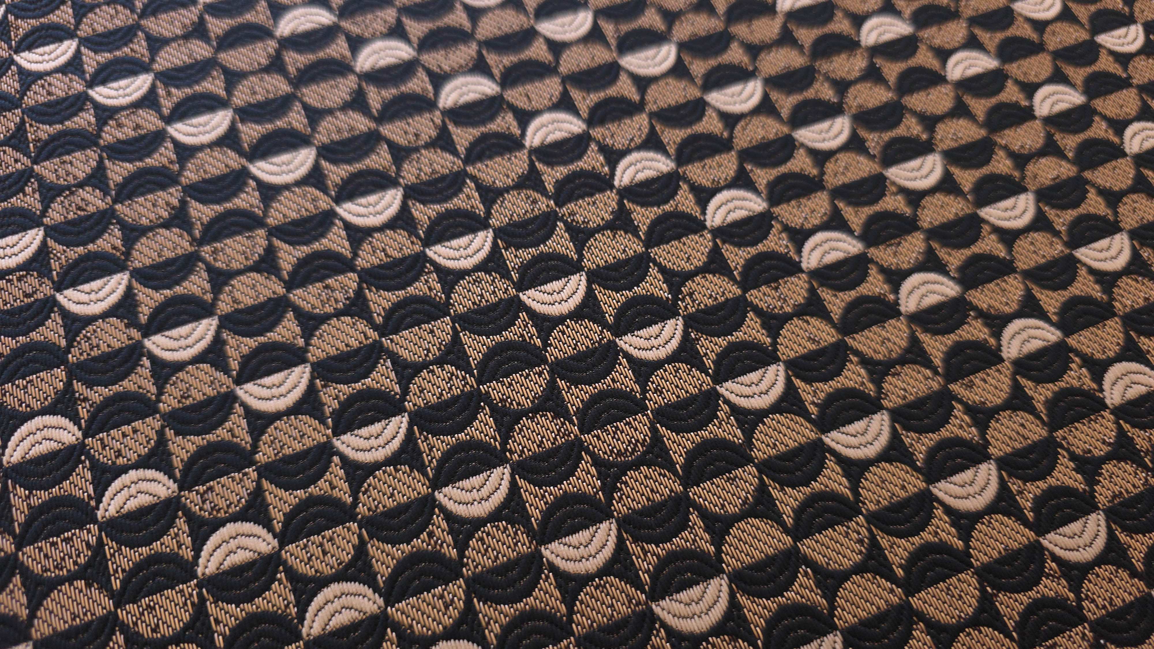 jacquard geometric negru auriu cu textura evelin textile (1)