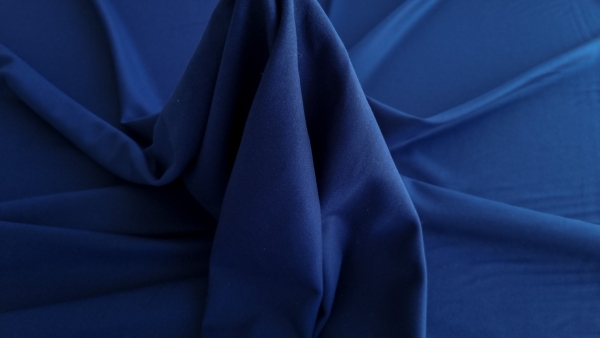 Stofa din lana si casmir Blue Dark Indigo VAL981
