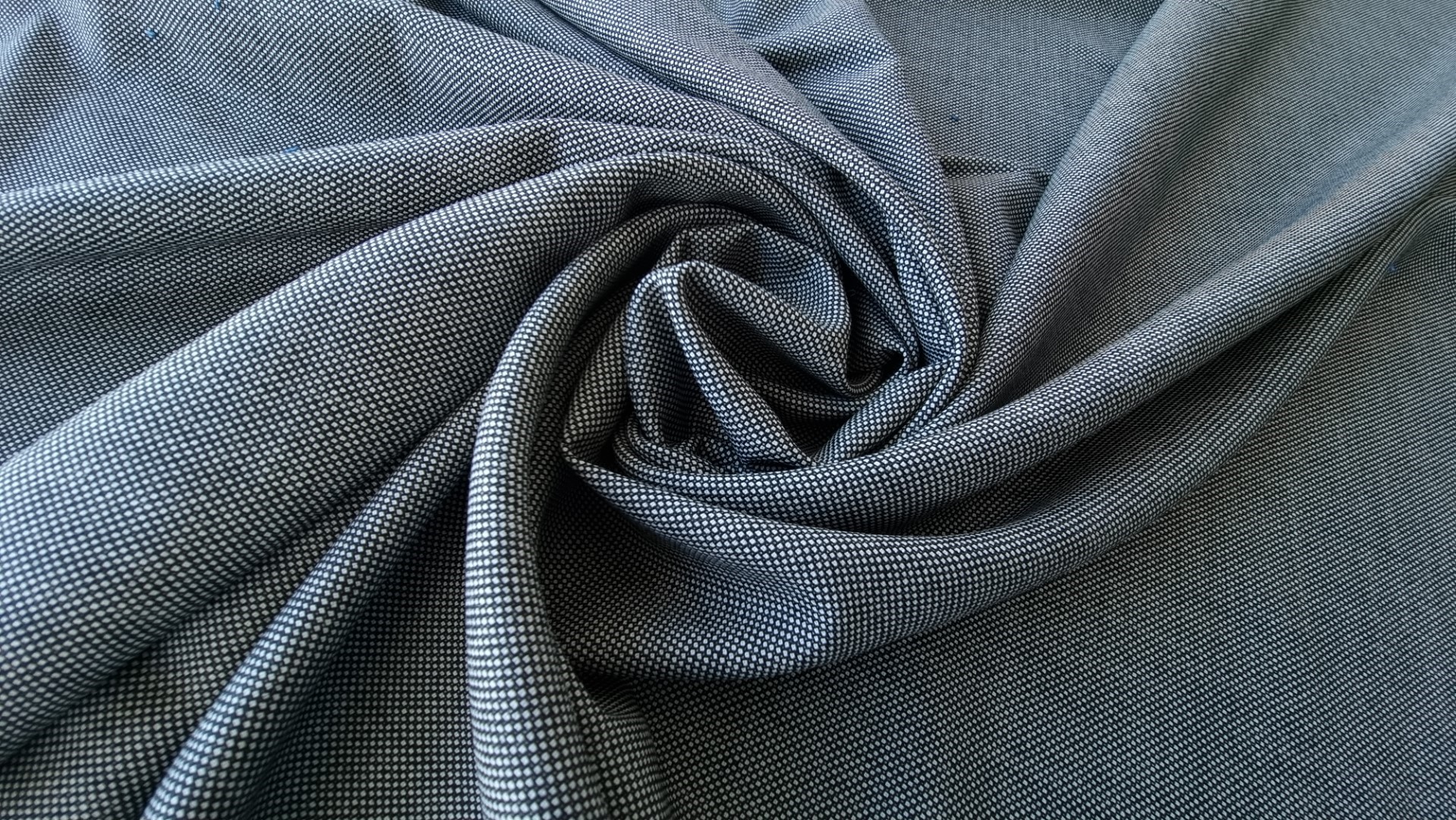 Stofa Super 100's din lana si casmir Bower Roebuck - imagine 5