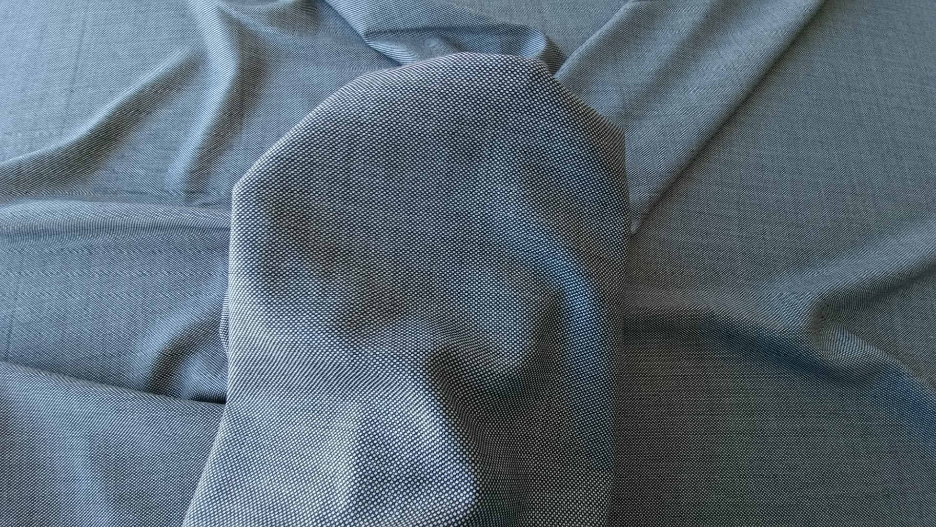 Stofa Super 100's din lana si casmir Bower Roebuck - imagine 4