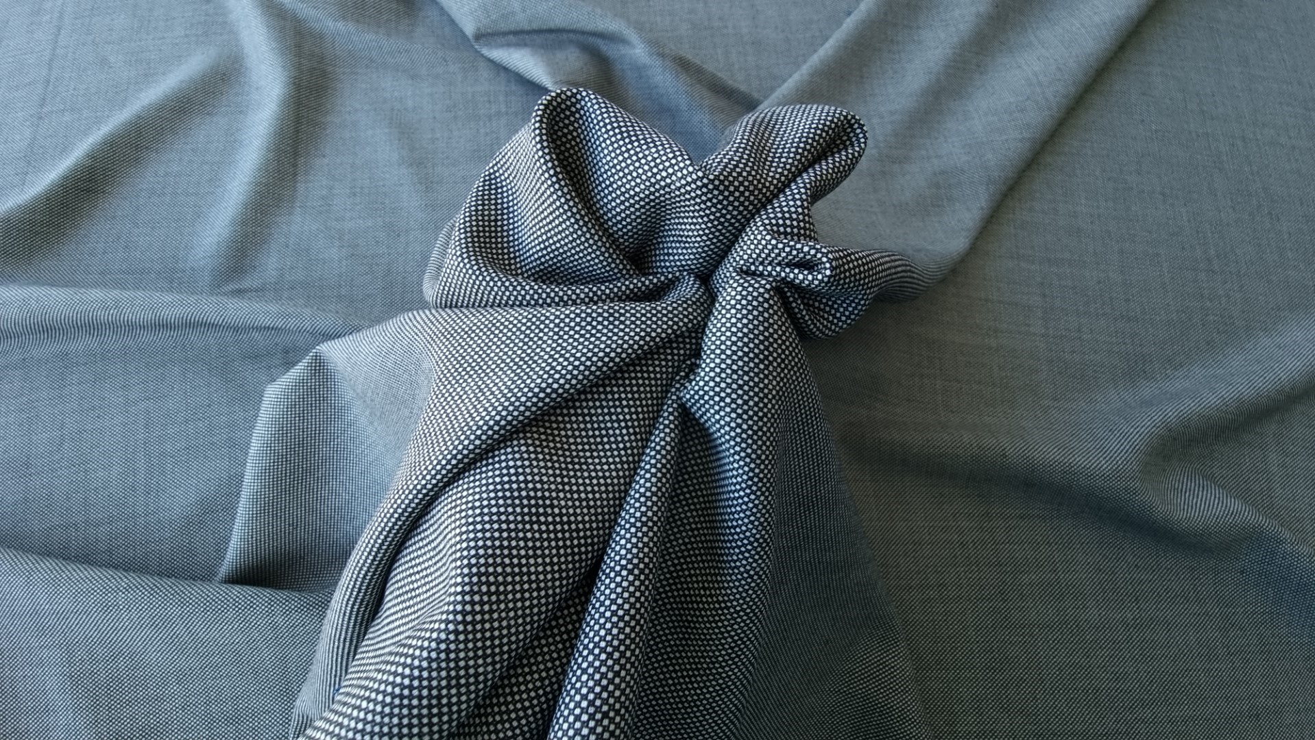 Stofa Super 100's din lana si casmir Bower Roebuck - imagine 6