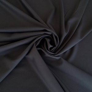 Stofa neagra subtire din lana elastica