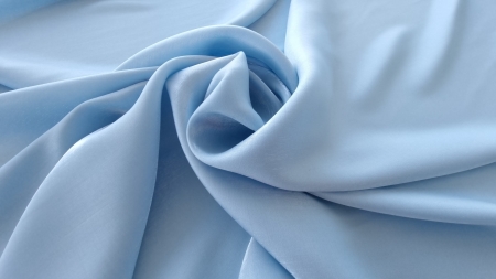 Satin cameleon cu vascoza Baby Blue