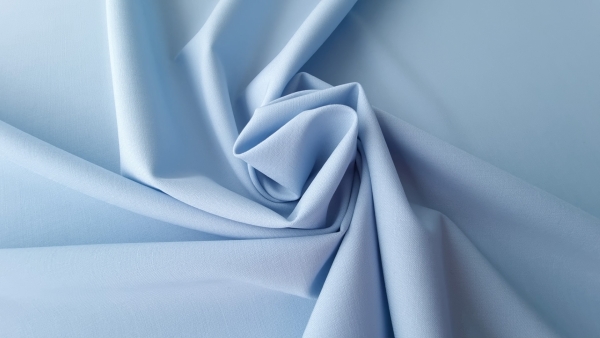 Stofita elastica din lana bleu THB1046