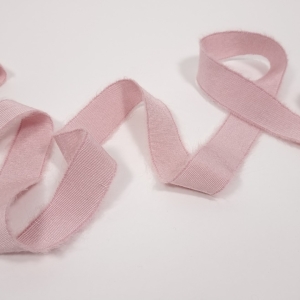 Banda decorativa roz pal cu mohair VAL1096 - latime 3 cm