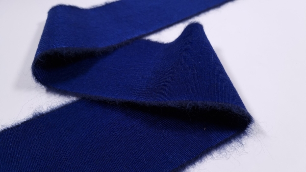 Banda lata cu mohair si lana Blue Ink VAL1109 - 10 cm