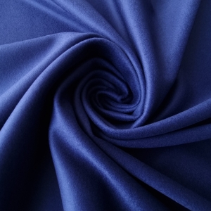 Stofa bleumarin din lana si casmir pentru palton