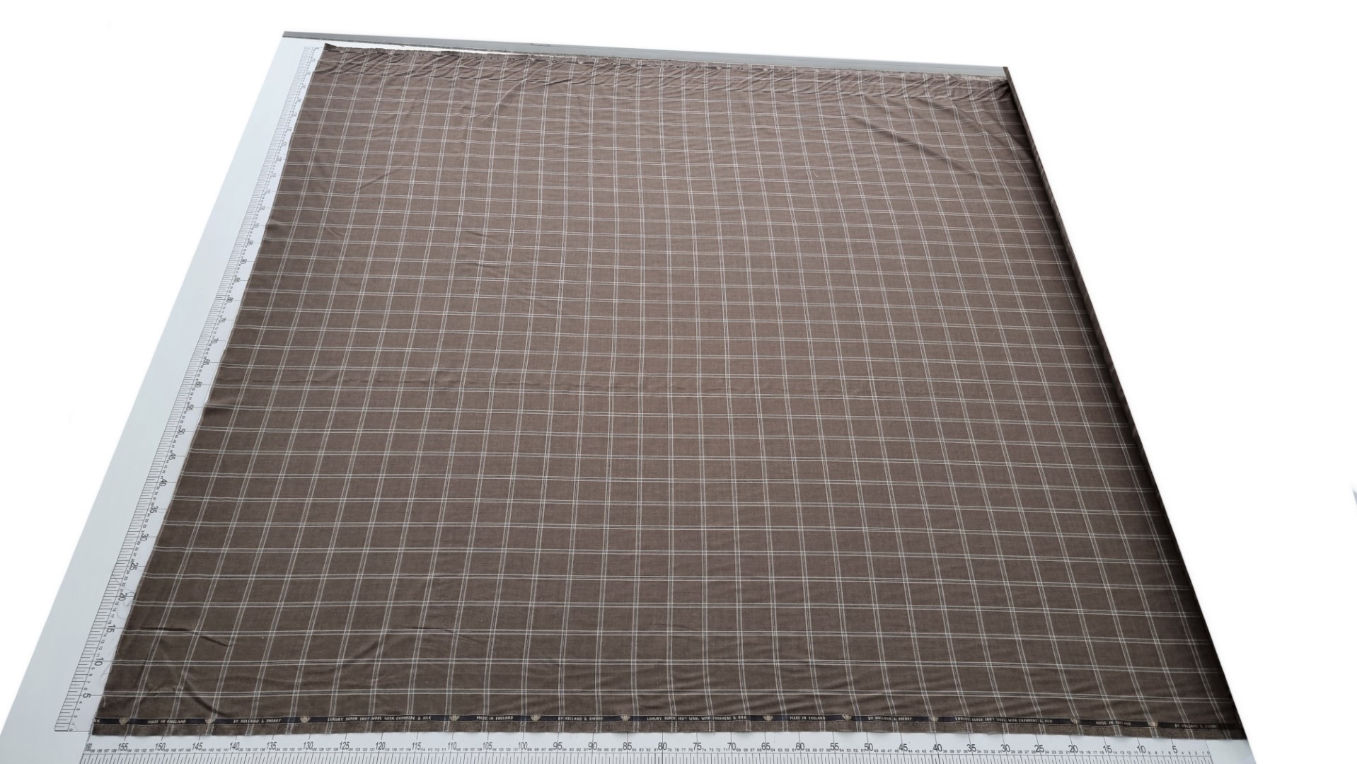 Stofa englezeasca lana Super 160's cu matase si casmir - Holland Sherry - imagine 4