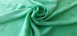 Soft silk jacquard Aqua Green GUC11138