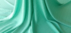 Soft silk monogram jacquard Mint GUC11139