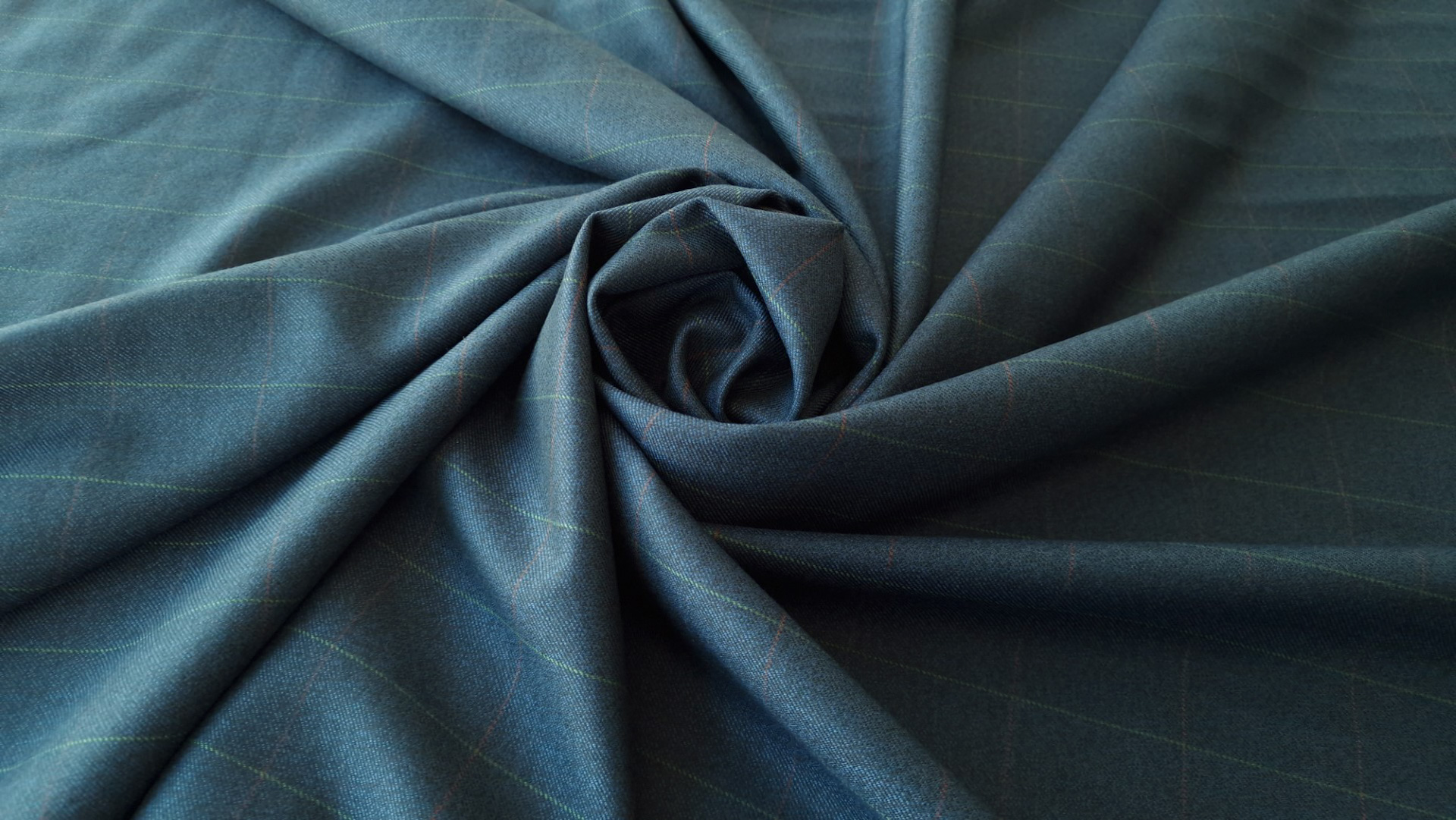 Stofa carouri din lana si casmir Vitale Barberis Canonico VBC1240 - imagine 3