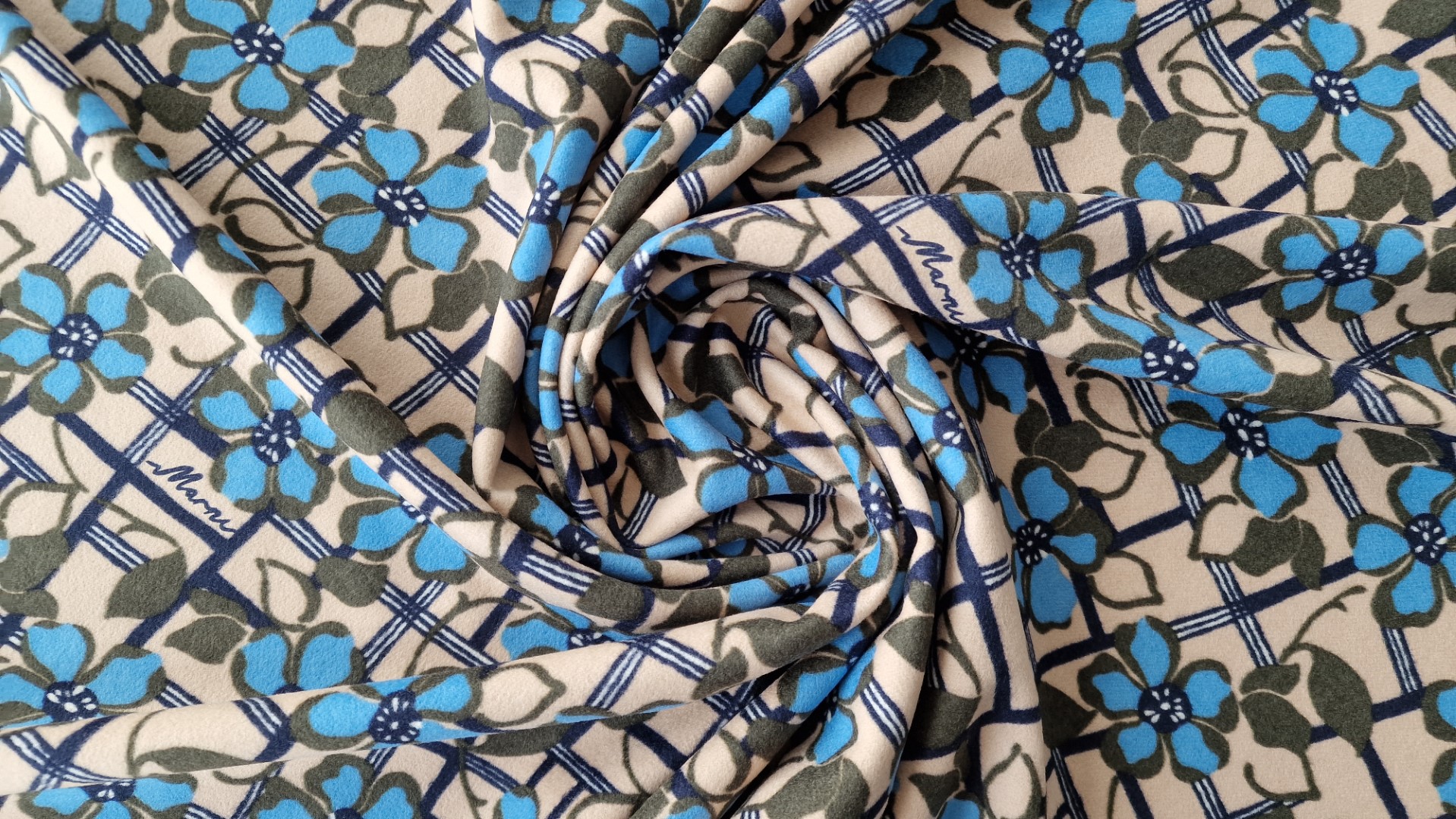 Stofa din lana virgina si casmir MRN1132