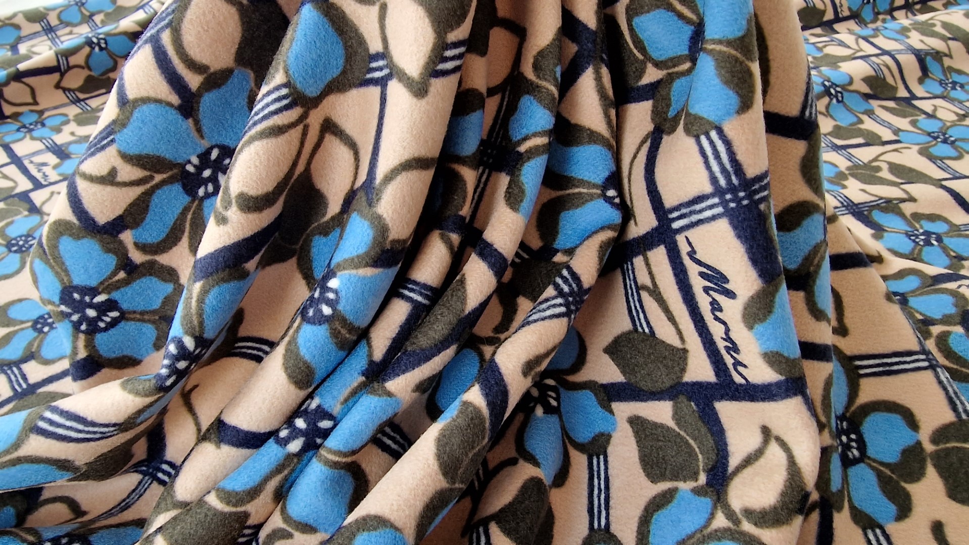 Stofa din lana virgina si casmir MRN1132