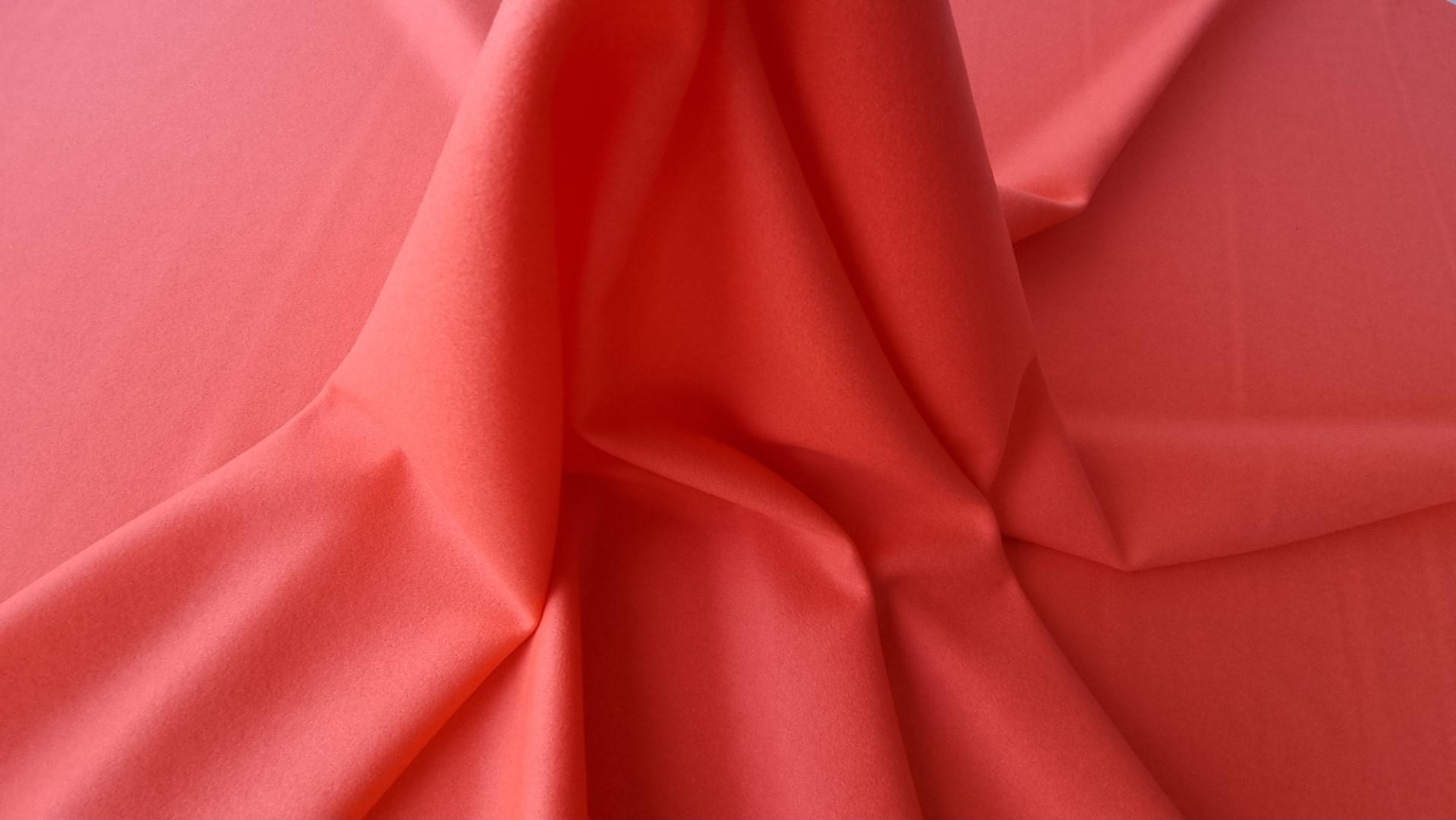 Stofa corai grosime medie din lana 100% - imagine 3