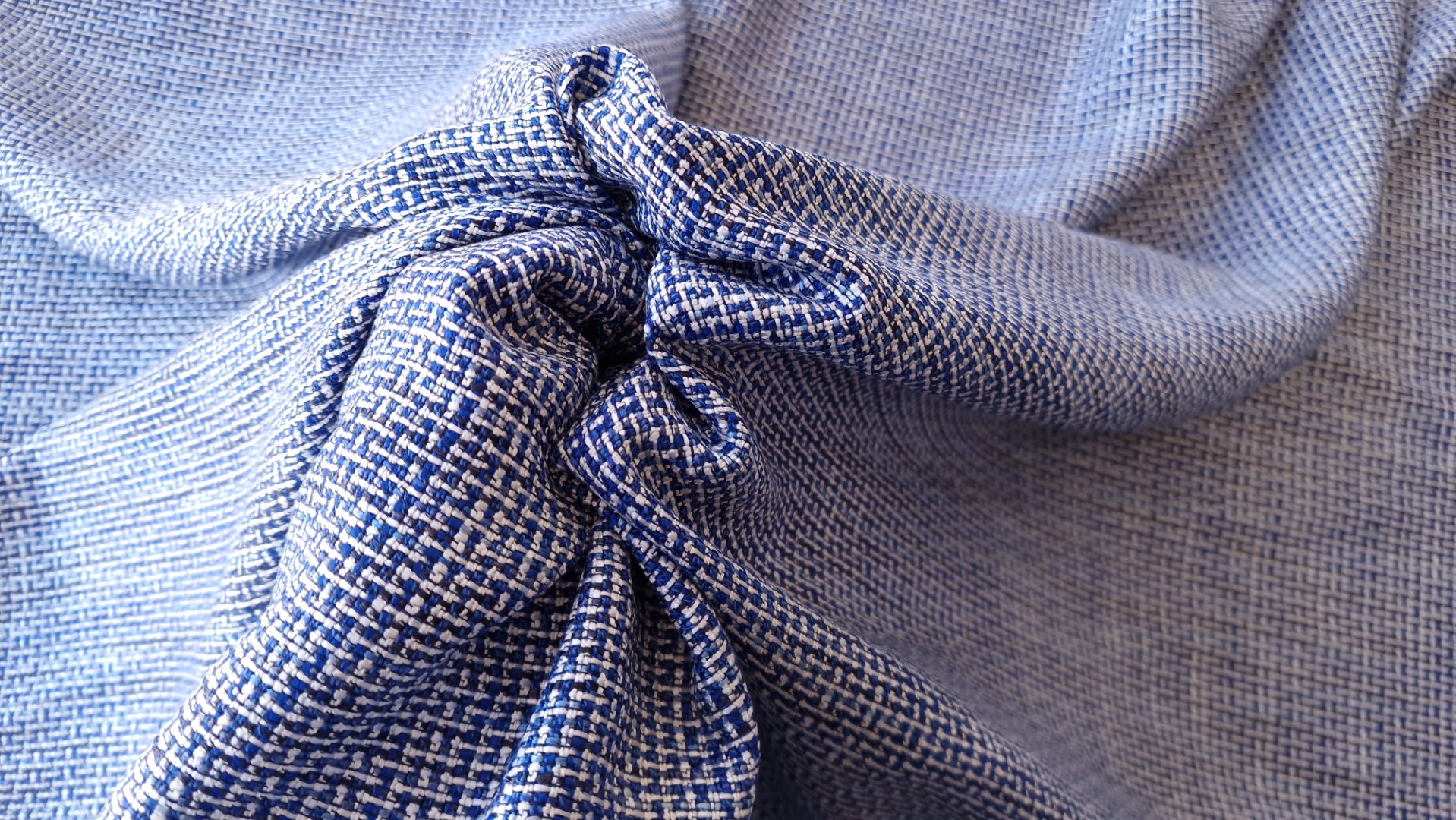 Stofa impletita Moessmer din vascoza si bumbac - imagine 4