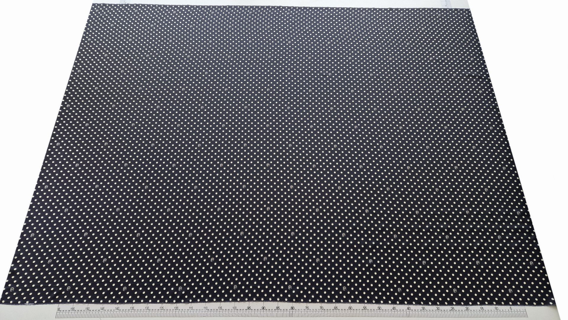 Twill din matase naturala Polka Dots GUC1268 - imagine 7