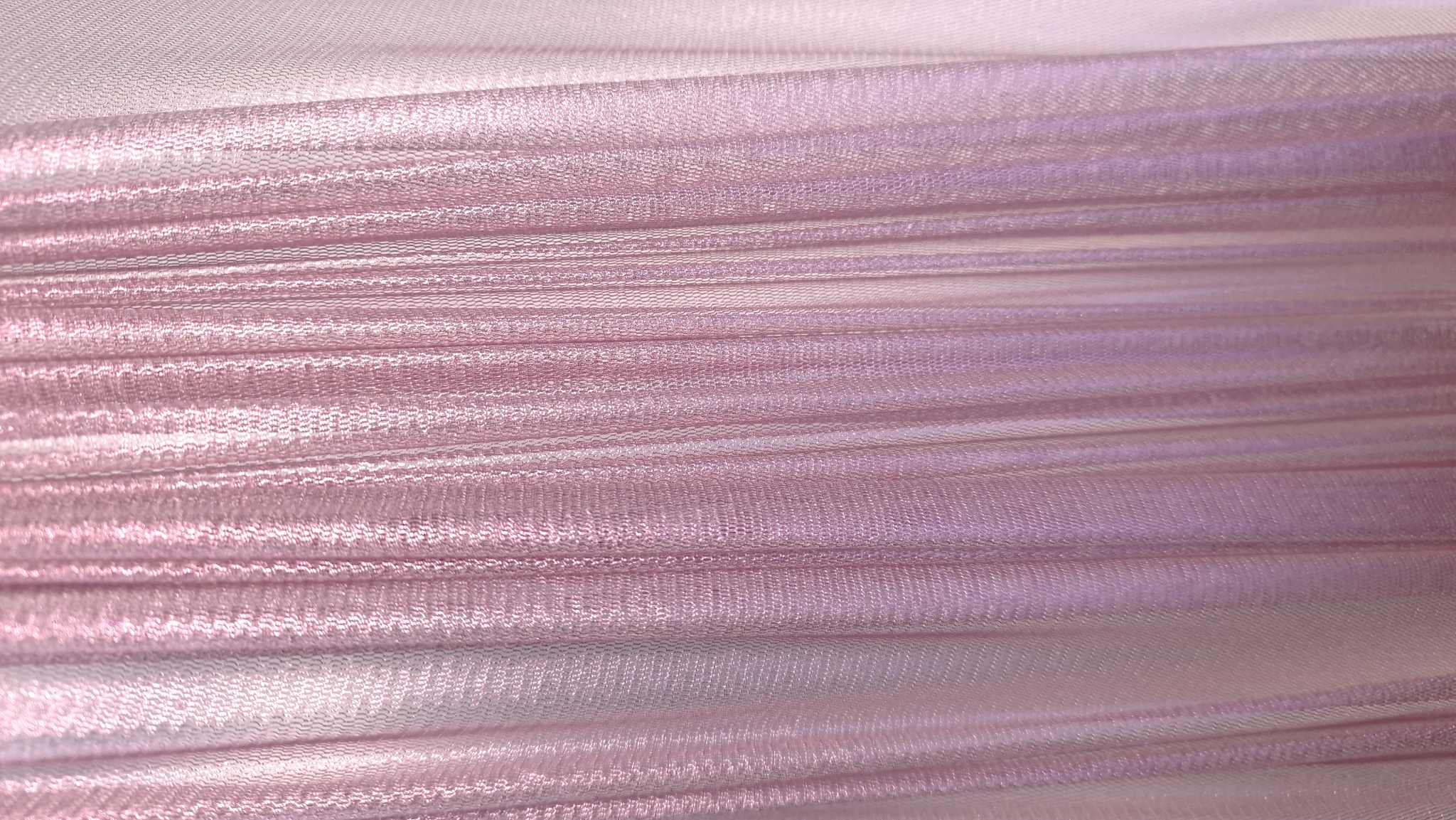 Tulle peliculizat din matase naturala roz pudra - imagine 4