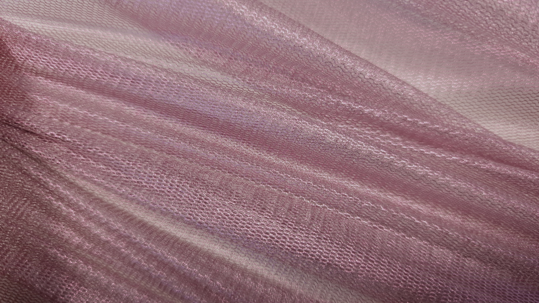 Tulle peliculizat din matase naturala roz lila - imagine 9