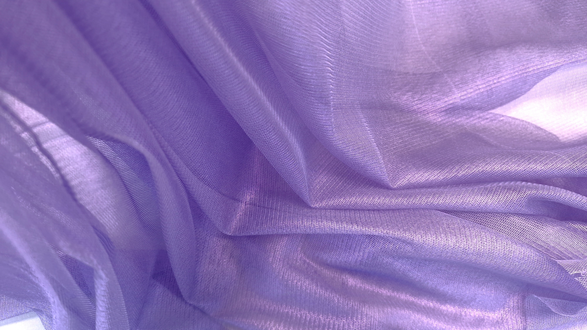 Tulle peliculizat din matase naturala lila - imagine 5