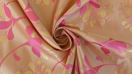 brocard cu model floral roz fucsia evelin textile (3)