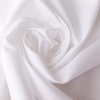 Poplin pentru camasi din bumbac alb usor elastic