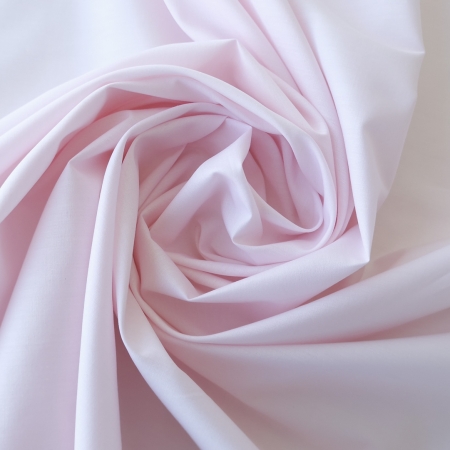Poplin elastic din bumbac roz pal pentru camasi