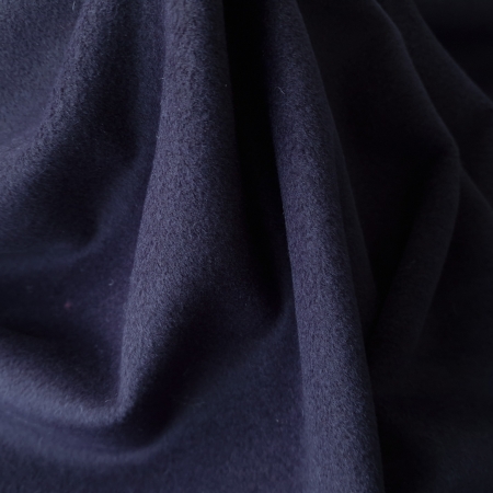 Stofa bleumarin din casmir, lana si mohair pentru paltoane