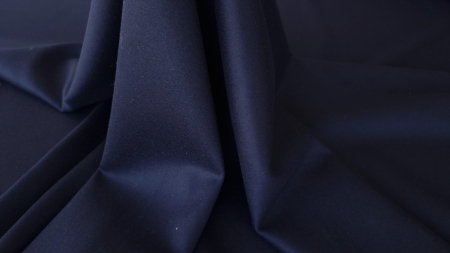 Stofa dark navy blue cu lana virgina si alpaca ARM1353