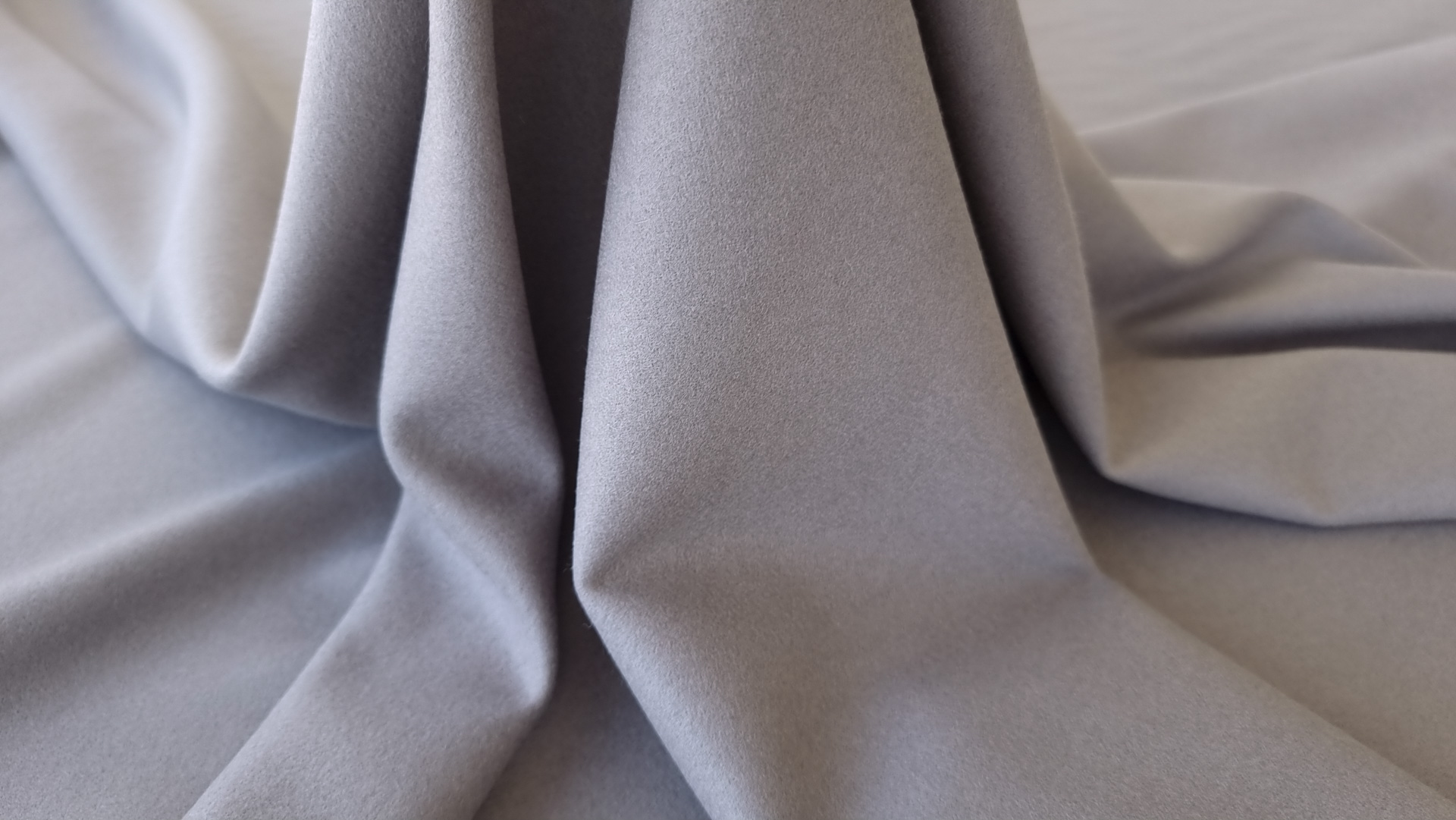 Stofa light pastel purple grey din lana virgina si casmir VAL1382 - imagine 6