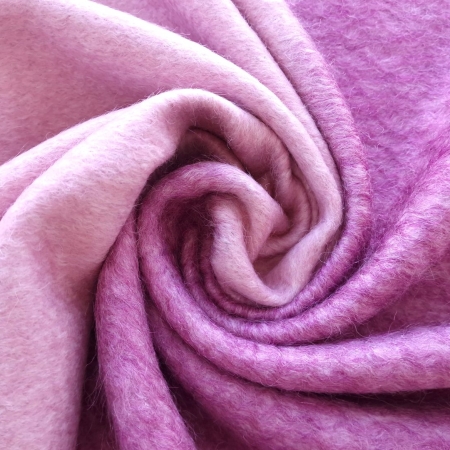 Stofa groasa roz din lana virgina pentru paltoane